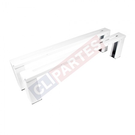 <b> Base piso universal convencional 1 a 3 tr, juego 2 piezas </b>