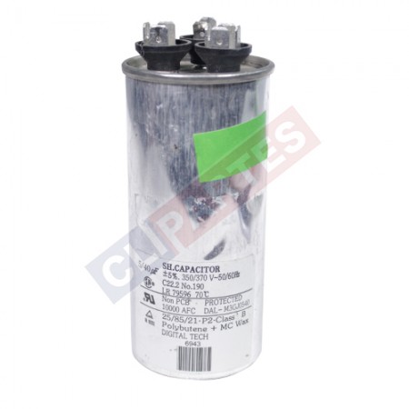 <b> Capacitor 350/370V Dual Capacitor  </b>
