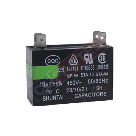 <b> Capacitor de Trabajo 10MFD 370/440VAC </b>
