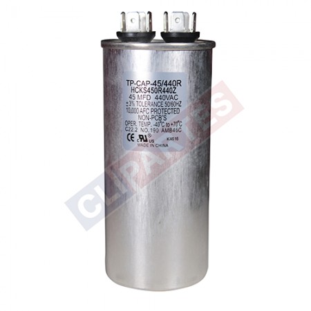 <b> Capacitor de Trabajo 45 MFD X 440V </b>