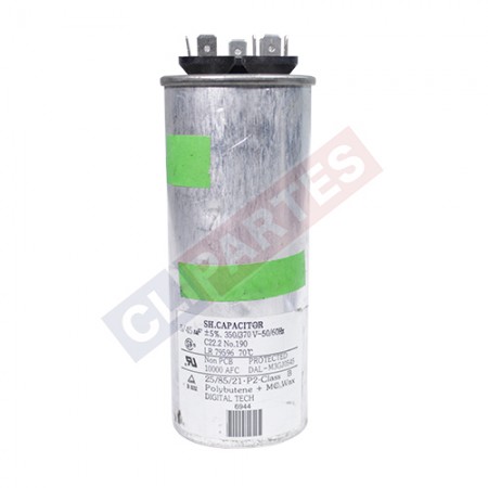 <b> Capacitor Run Dual 45/5 MFD </b>