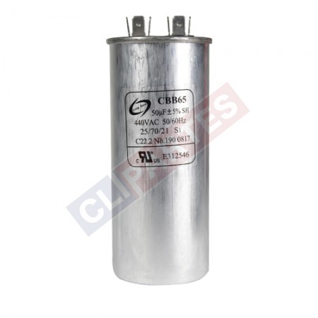 <b> Capacitor Trane  50 MFD 440V </b>