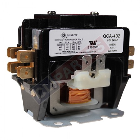 <b> Contactor 2P 40 AMPS Bobina 24 Volts </b>
