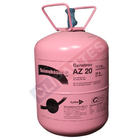 <b> Gas Refrigerante 11.3KG 25LB Quimobásicos GENETRON AZ20 </b>