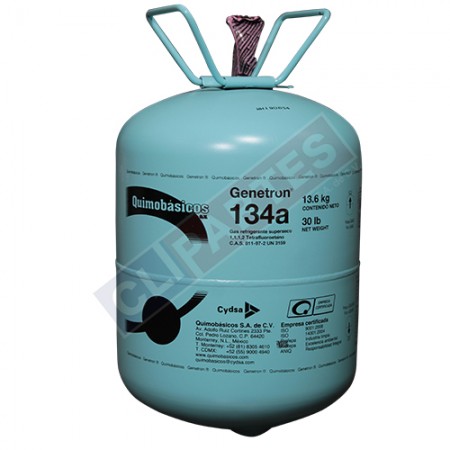 <b> Gas refrigerante 13.6 KILOS GAS G-134A Quimobásicos </b>